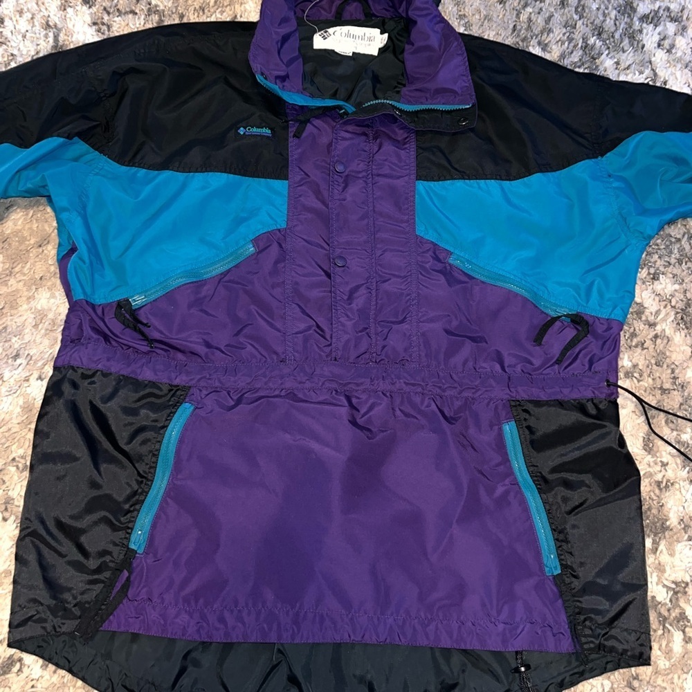 Vintage Columbia y2k radial sleeve windbreaker - Picture 2 of 5